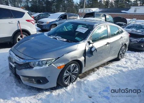 2017 Honda Civic Ex-T z USA, uszkodzony, nr VIN 19XFC1F39HE205554
